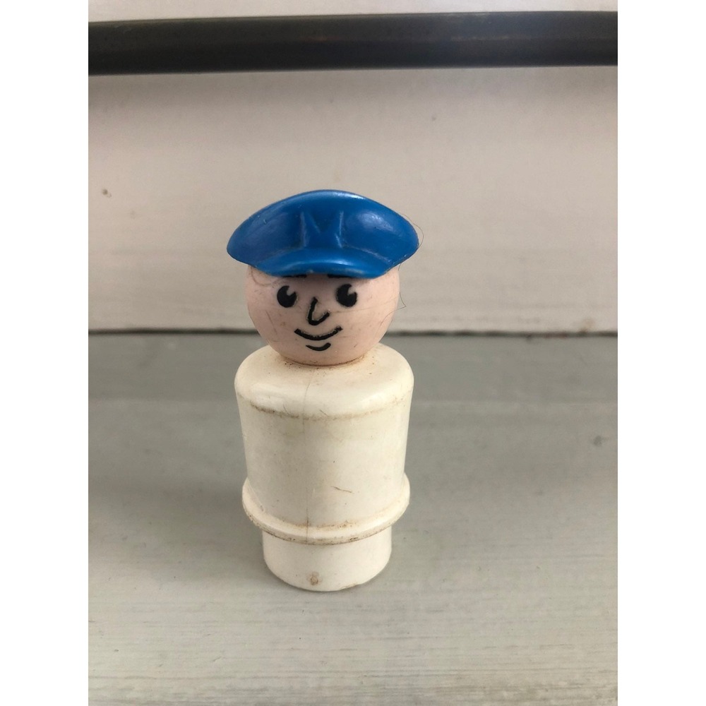 Vintage Fisher Price Mailman Pilot Captain